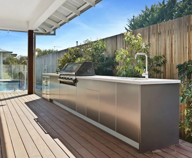 Modern Outdoor Kitchen Cabinet