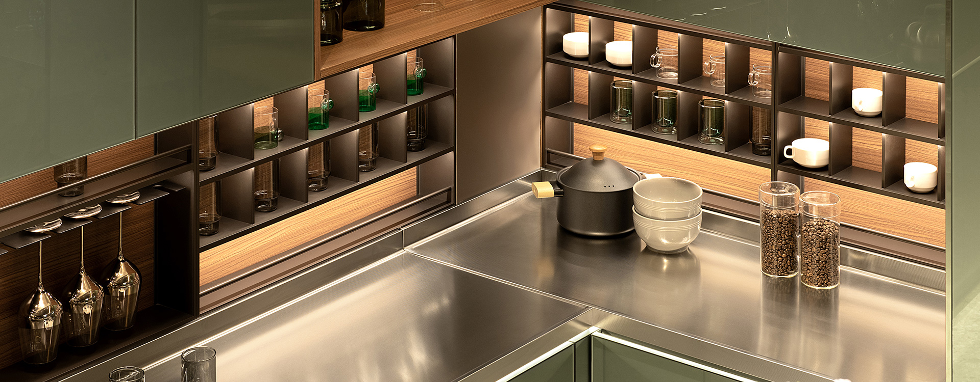 Stainless Steel Kitchen Cabinet