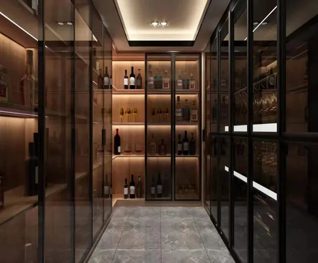 Traditional Wine Cabinet