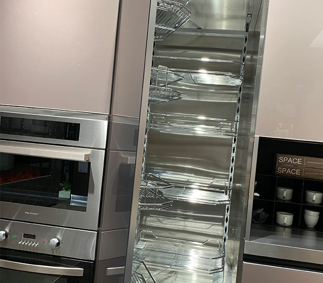 cabinet for built in microwave