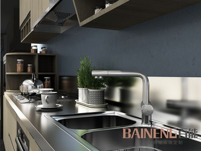 stainless steel kitchen sink cabinet design points