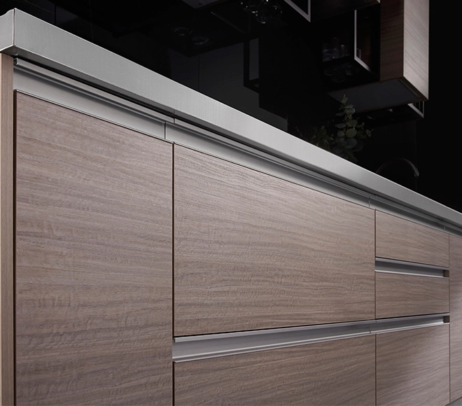 modular stainless steel kitchen cabinets
