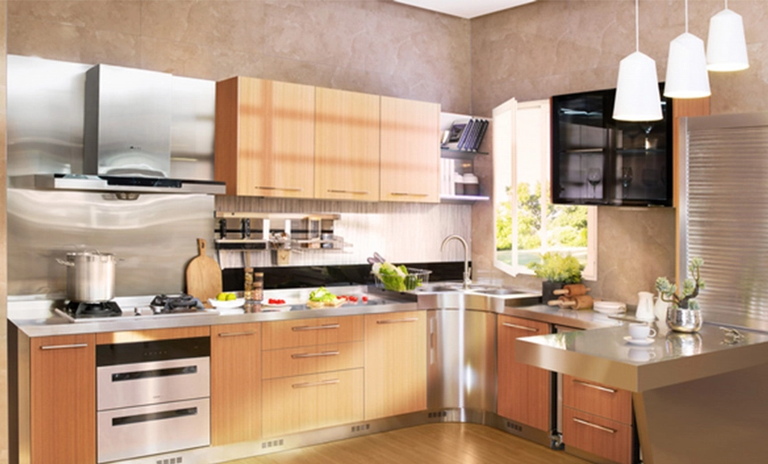 stainless steel kitchen wall cabinets