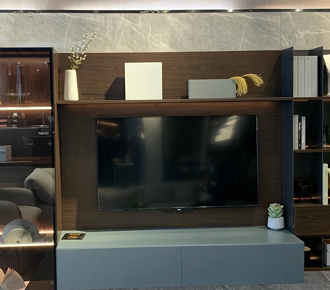 modern style tv console