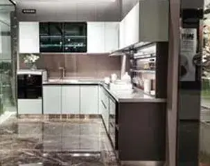 Mu Shang Stainless Steel Kitchen Cabinet