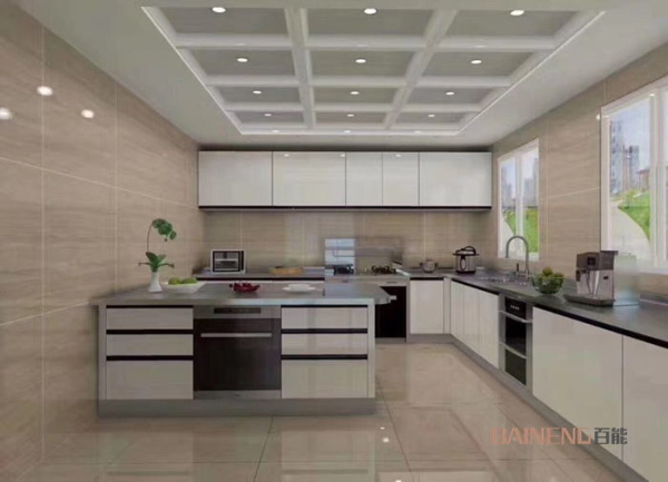 Modern Green Kitchen Cabinets