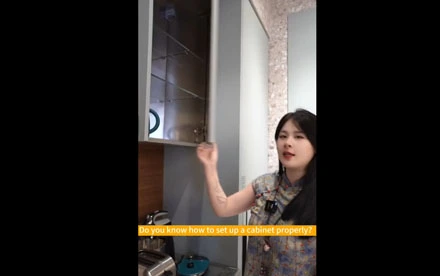 Do you know how to set up a cabinet properly