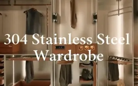 304 Stainless Steel Wardrobe
