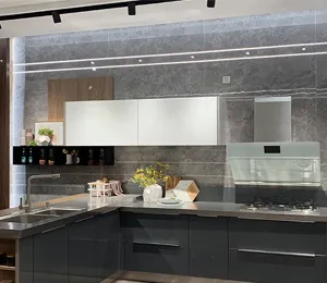 Melamine Faced Chipboard Kitchen Cabinet Model No.Ml01